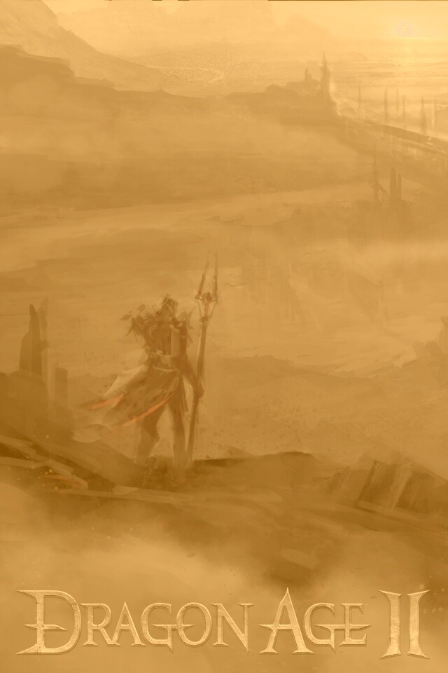 Пейзаж Dragon Age обои