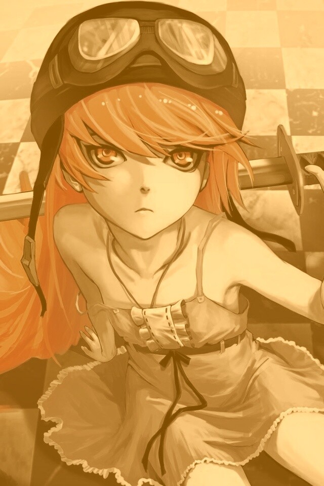 Полувампир из Bakemonogatari обои