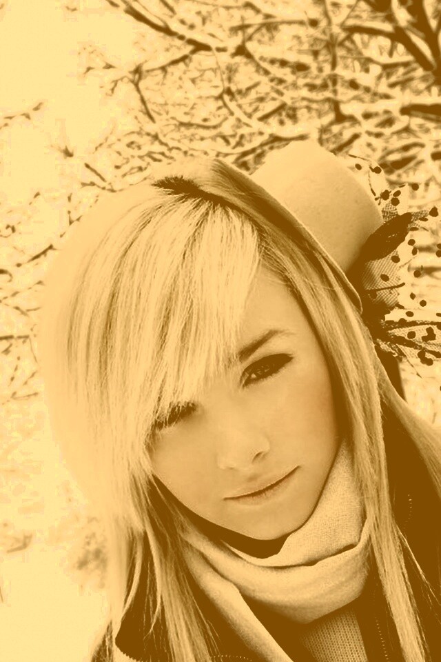 Девушка в белом обои