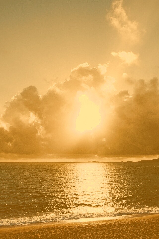 Солнечный пляж обои