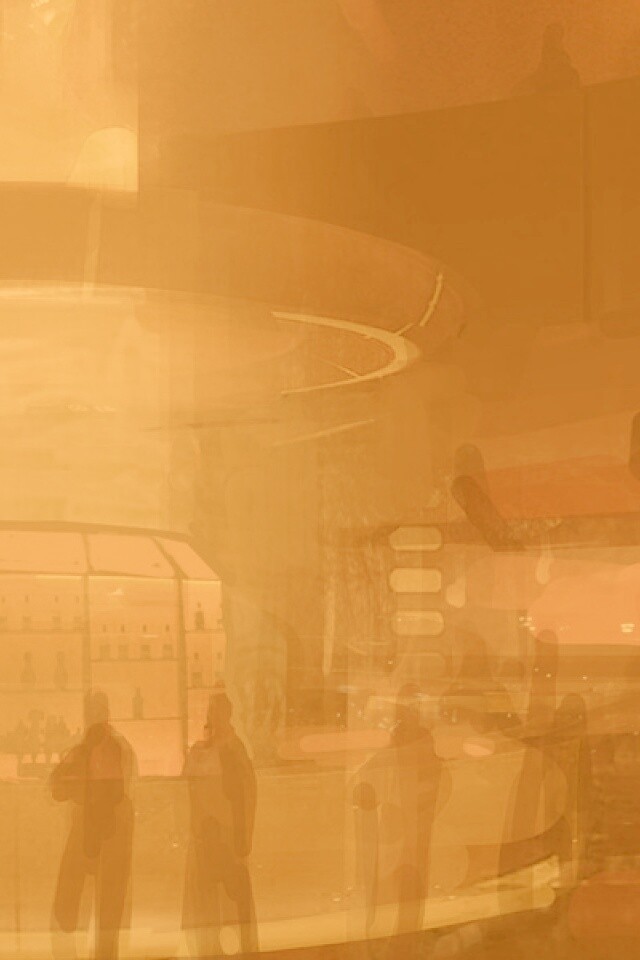 Красный бар из Mass Effect обои