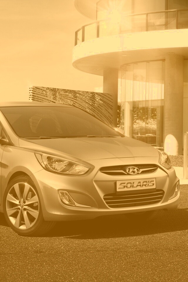 Фото Хендай Солярис обои