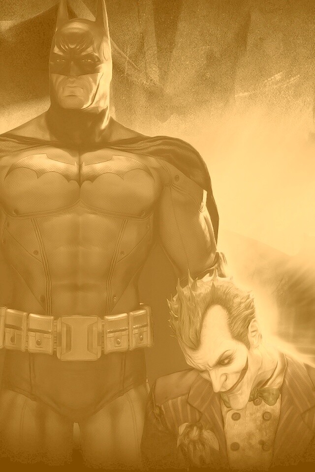 Бэтман и Джокер обои