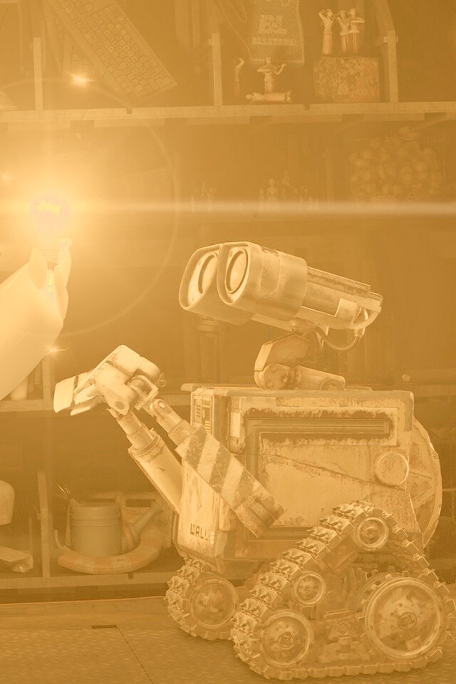 WALL-E и Ева обои