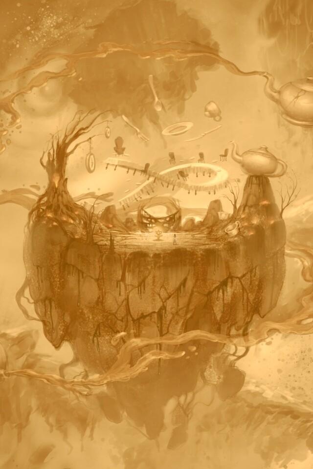 Алиса в стране чудес обои