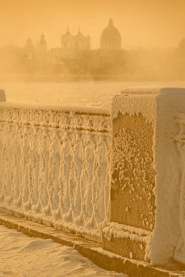 Набережная Невы обои