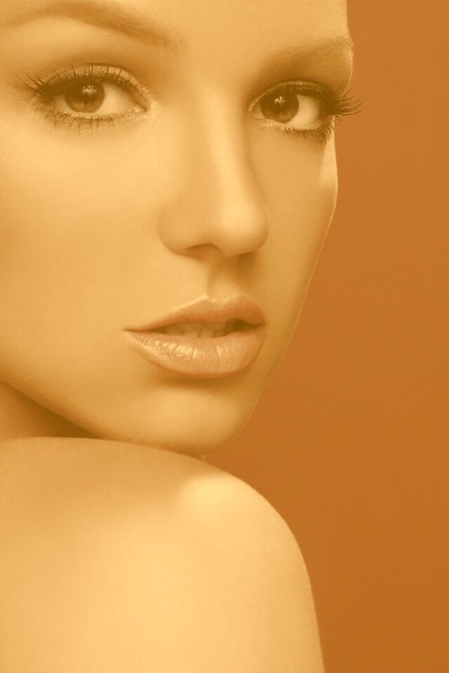 Лицо Бритни обои