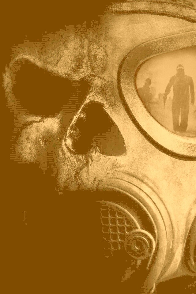 Зловещая маска обои