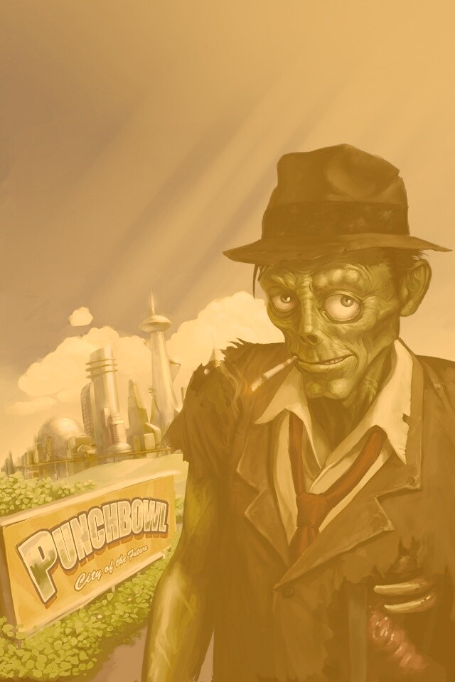 Stubbs the zombie обои