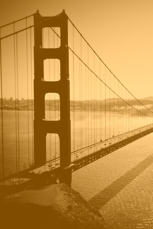 Мост Золотые Ворота обои