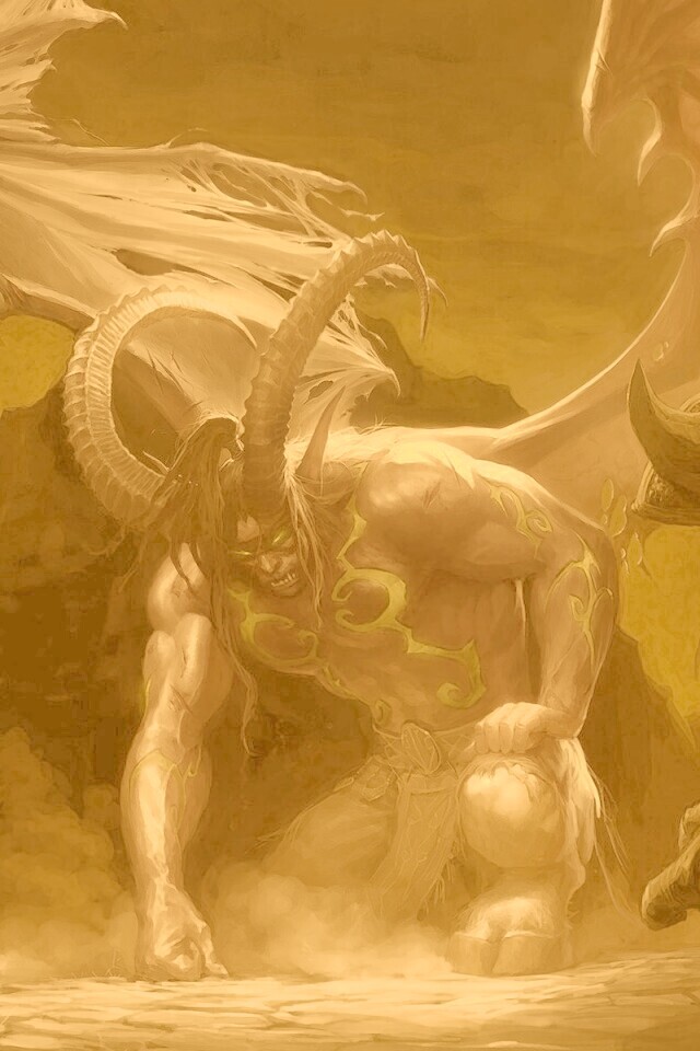 Иллидан из War Craft обои