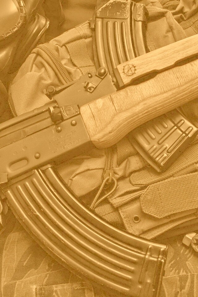 Автомат АК-47 обои