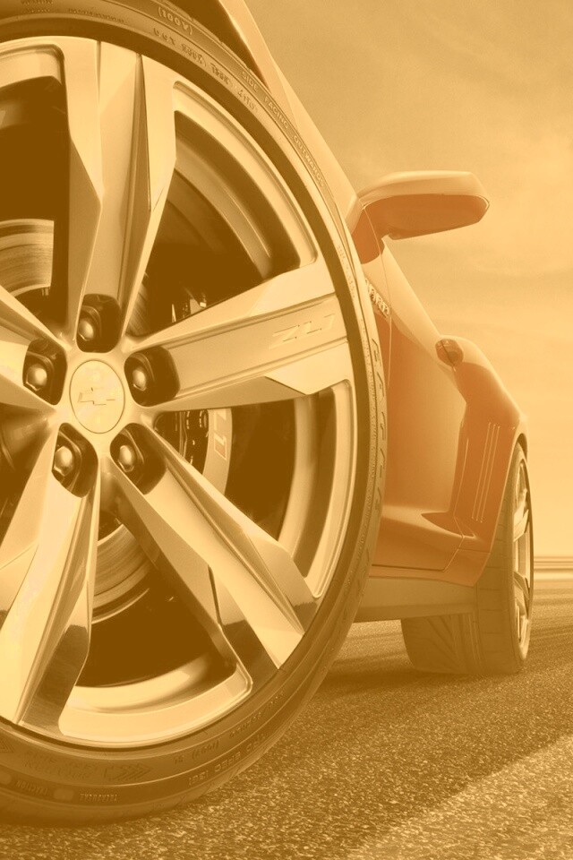 Колесо Шевроле Камаро обои