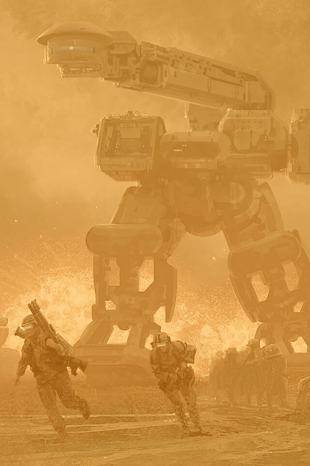 Война будущего обои