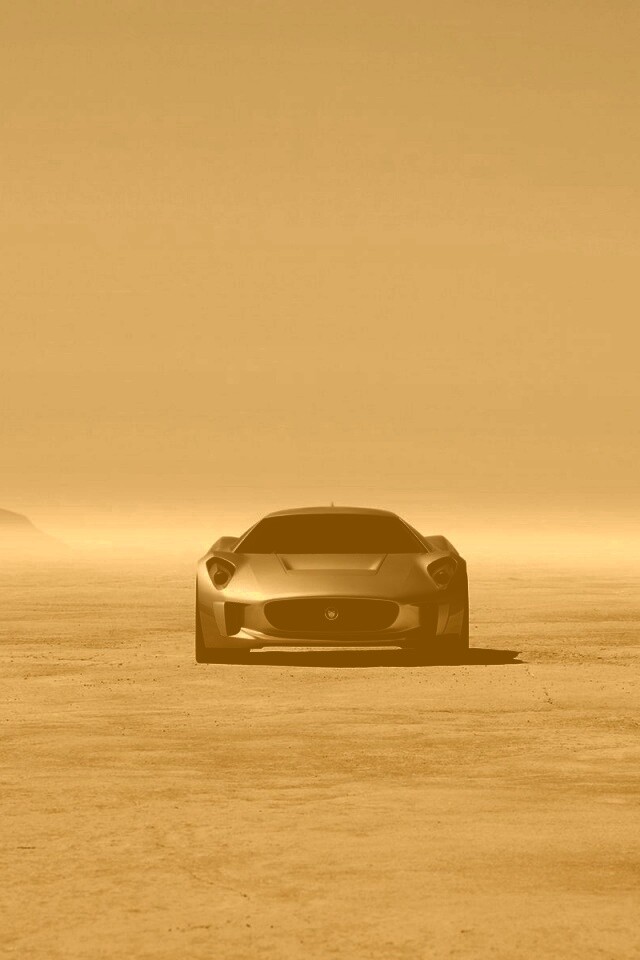 Ягуар подкрадывается обои