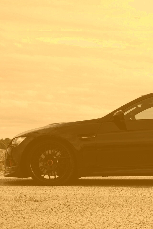 BMW и девушка обои