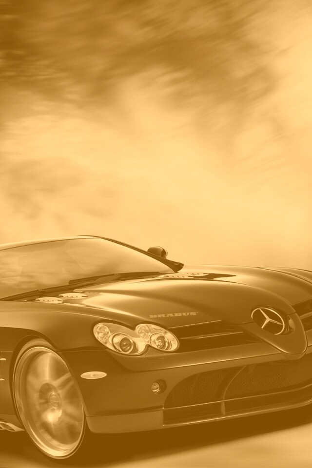 Двухместный мерседес обои