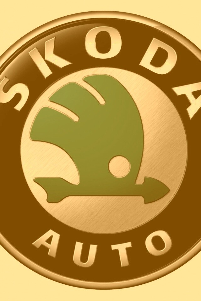 Логотип Skoda обои