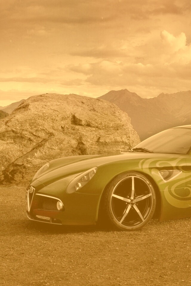 Альфа-ромео обои