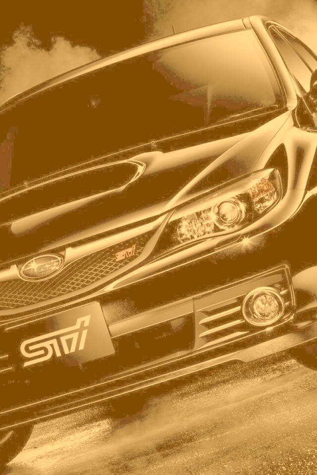 Субару дрифтует обои