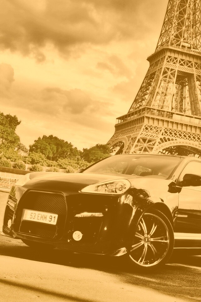 Кроссовер Porsche обои