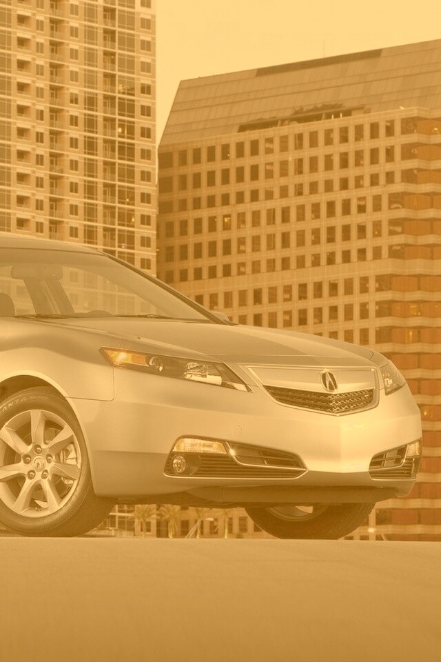 Acura  в городе обои