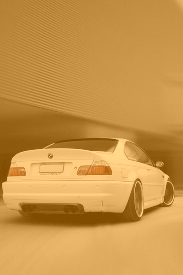 Белый БМВ обои