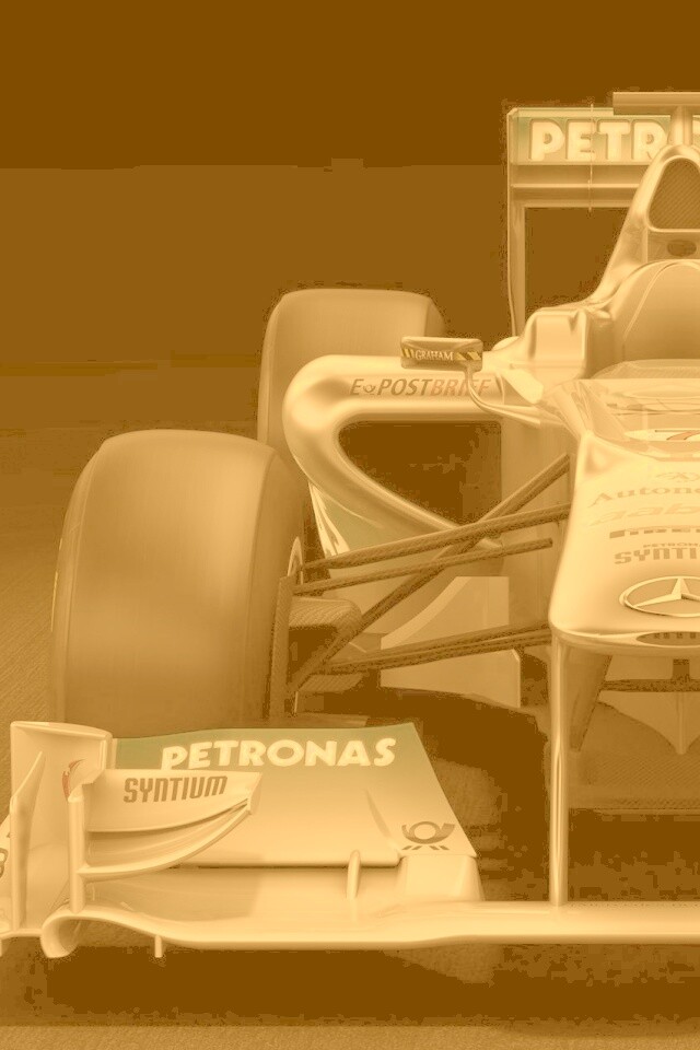 Болид Мерседес обои