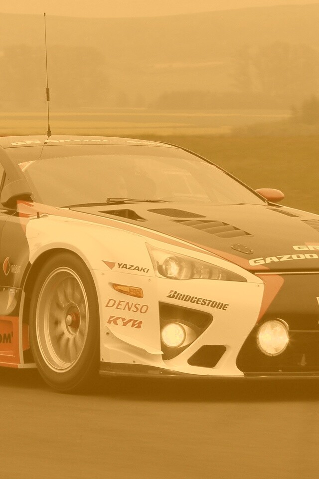 Гоночный Лексус обои