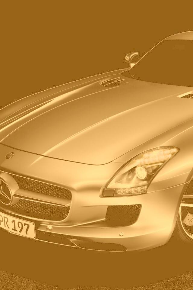 Mercedes SLS обои