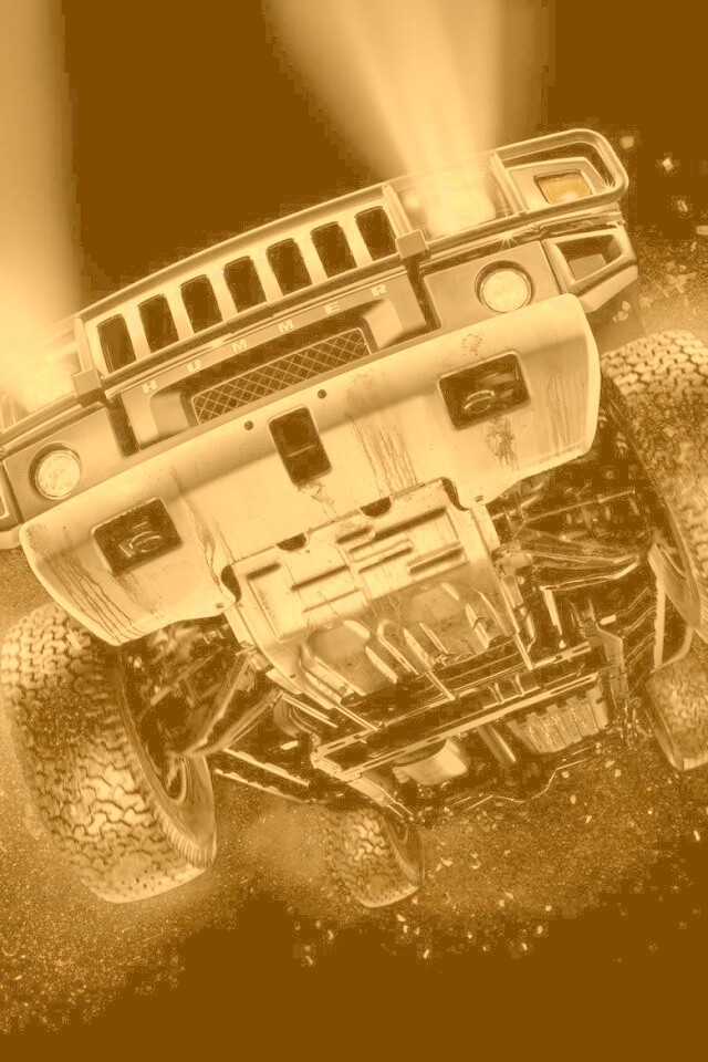 Хаммер в полете обои