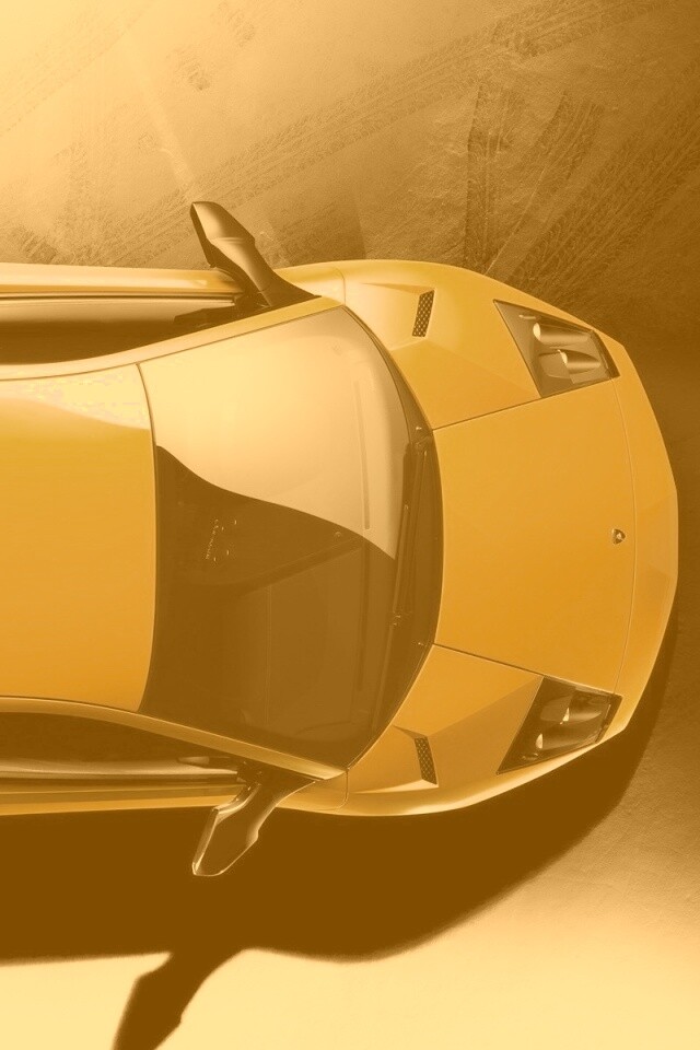 Ламборджини вид сверху обои