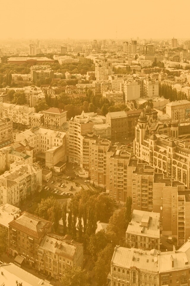 Киевская панорама обои