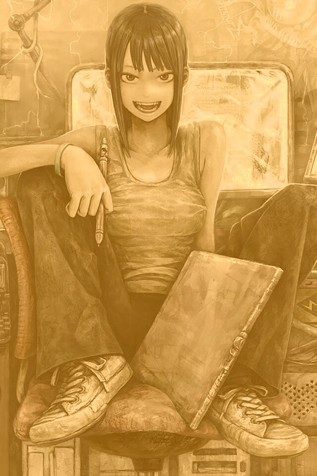 Это её территория обои