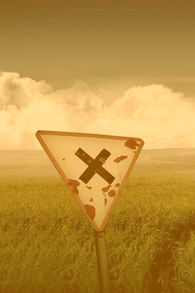 Проход воспрещен обои