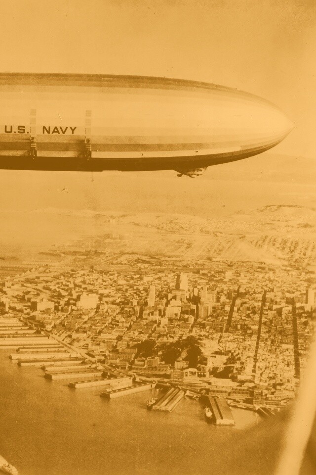 Дерижабль обои