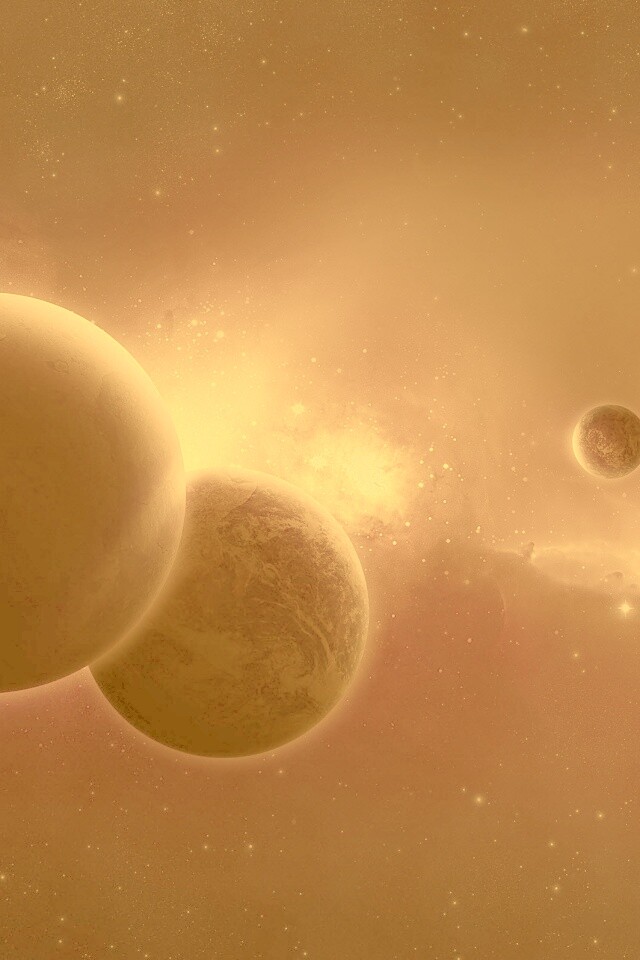 Фиолетовая вселенная обои