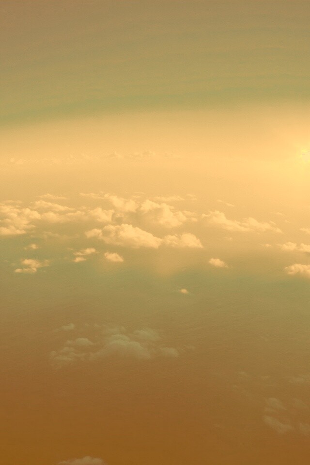 Вид с верхних слоёв атмосферы обои