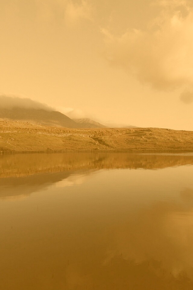 Зеркальное озеро обои