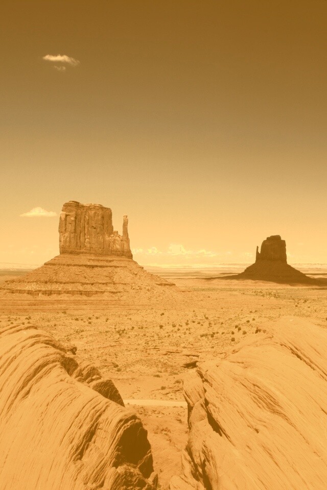 Долина монументальных гор обои