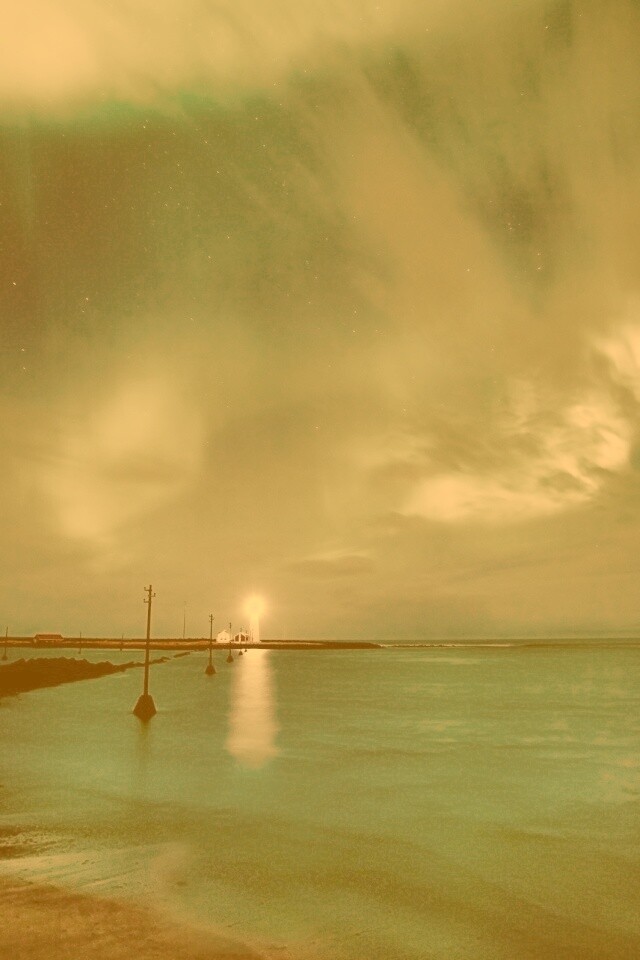 Ночь на севере обои