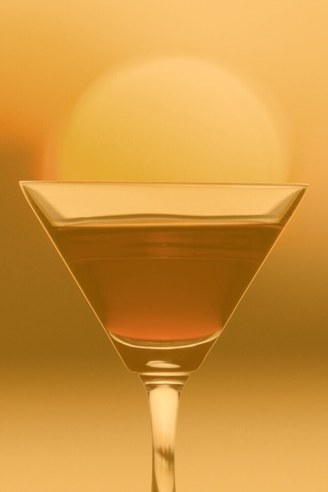 Солнце в бокале обои