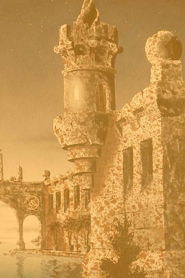 Сказочный замок обои