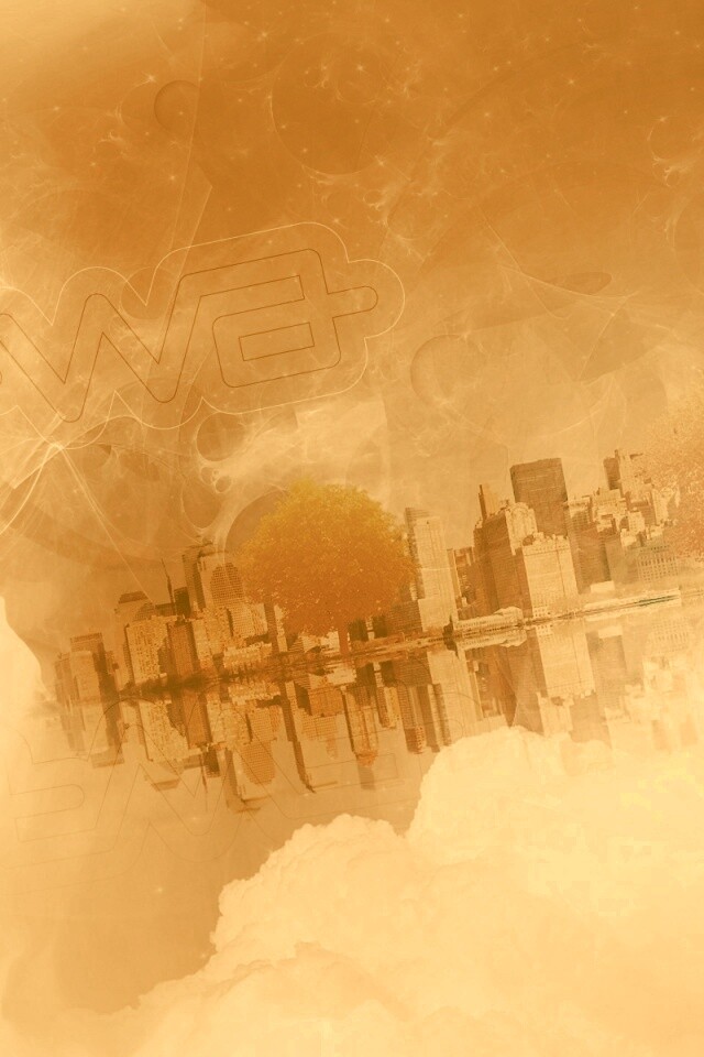 Абстрактный город обои