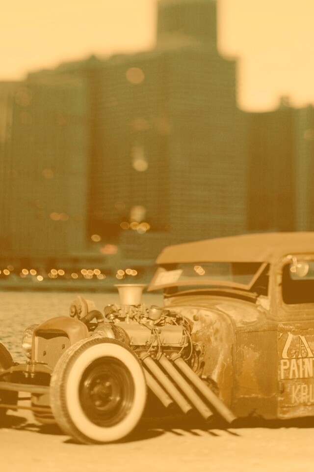 Ретро пикап обои