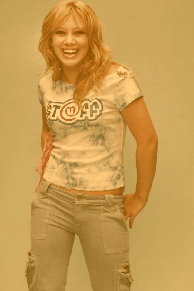 Хилари Дафф смеется обои