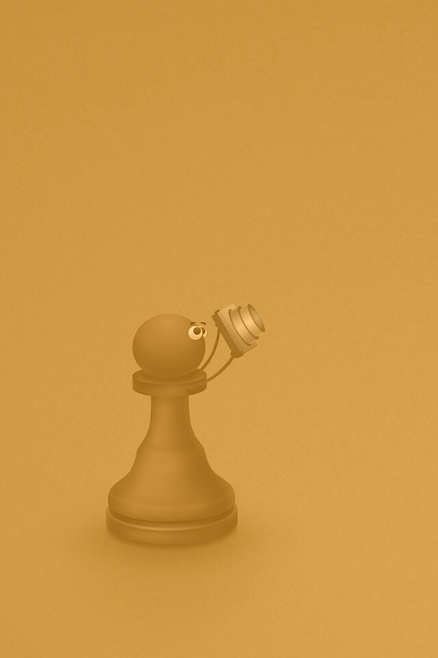 Пешка фотографирует короля обои