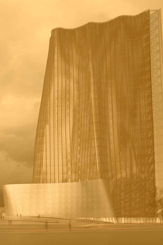 Здание обои