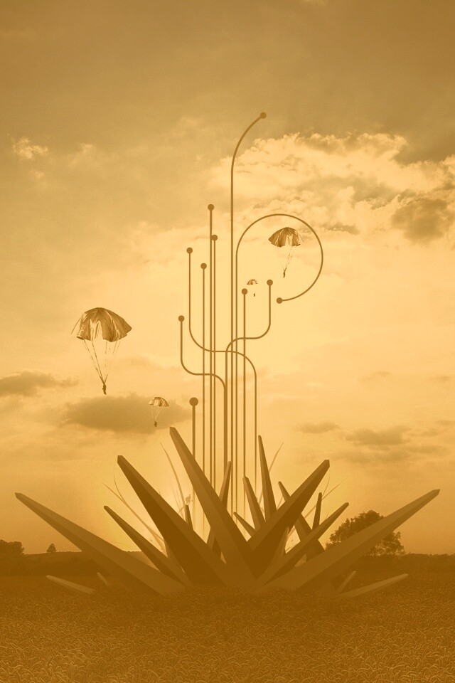 Абстрактный взрыв в настоящем мире обои