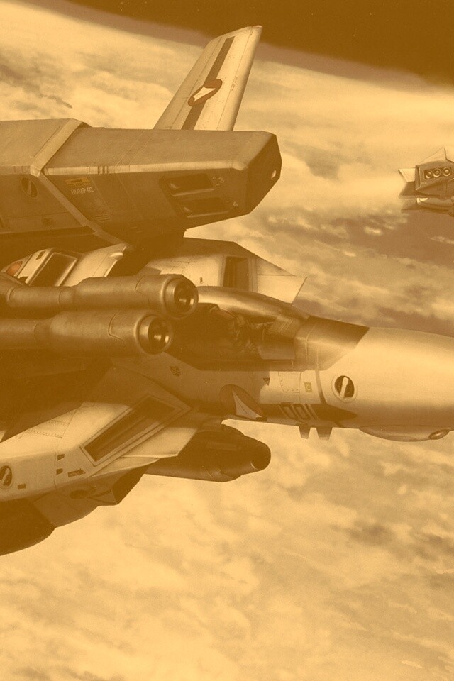 Эскадрилия легких космических истребителей обои